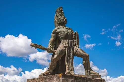 Escultura de Tecún Umán