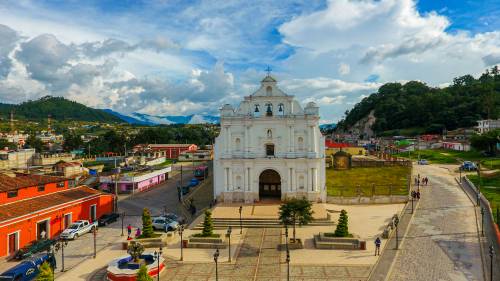 Iglesia de San Cristóbal Totonicapán en Guatemala