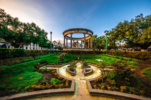 Parque Central de Quetzaltenango, Guatemala