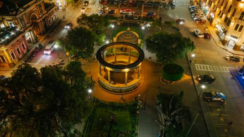 Parque Central de Quetzaltenango, Guatemala